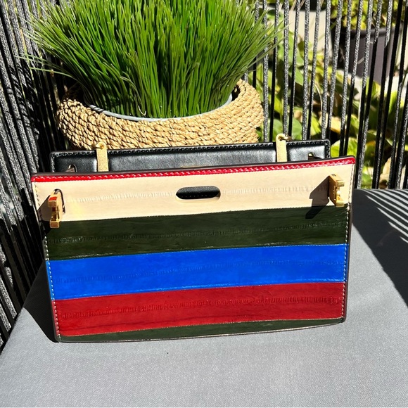 Tory Burch LEE RADZIWILL SHOULDER BAG
COLORED-BLOCK NWT - Picture 11 of 15